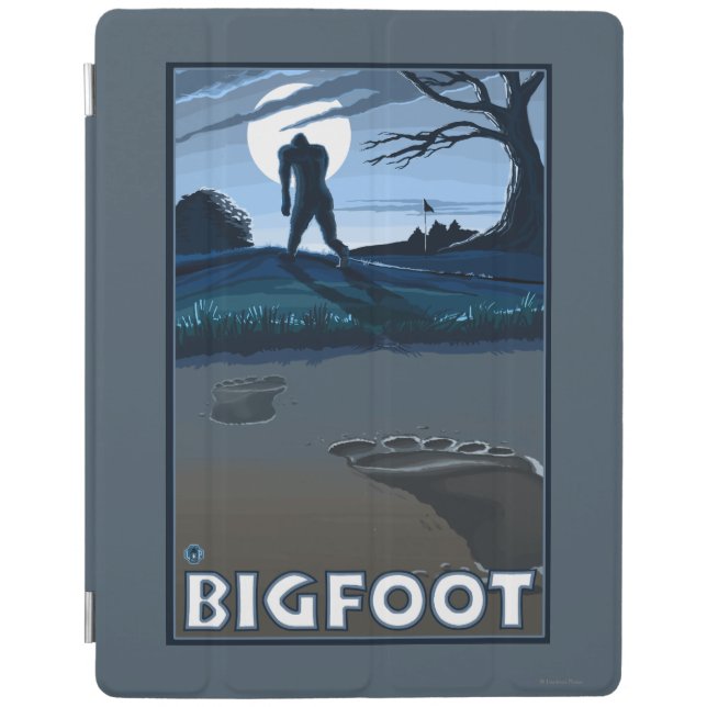 Big Foot walking through Golf Course iPad Smart Cover (Front)