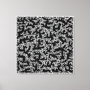 Big Friggin Tribal Canvas Print