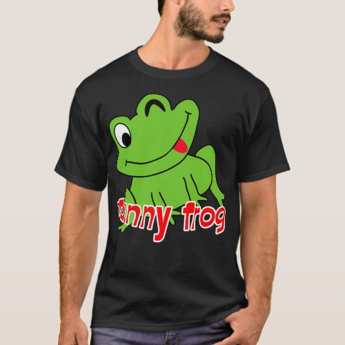 Big frog custom Horned Funny Frog T_Shirt