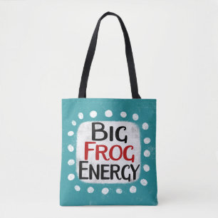Big Frog Energy Tote Bag