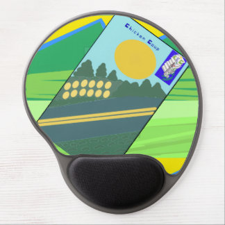 Big Funny Eggs Crossing the Road Gel Mouse Pad