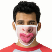 Big Funny Lips Face Mask (Worn Him)