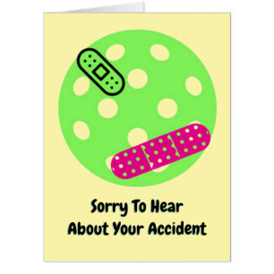 BIG FUNNY Sports Get Well Card