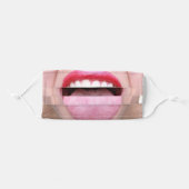 Big Funny Tongue Face Mask (Front, Folded)