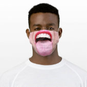 Big Funny Tongue Face Mask (Worn)