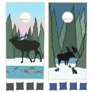 Big Game and Little Friends in the Forest