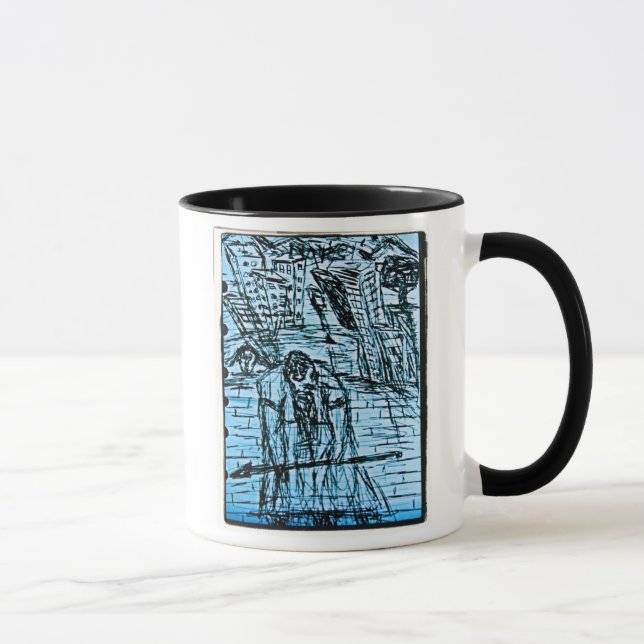 BIG GAME HUNTER DRAWING MUG (Right)