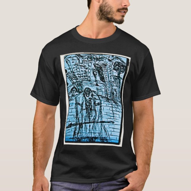 BIG GAME HUNTER DRAWING T-Shirt (Front)