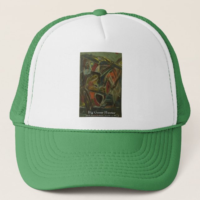 big game hunter trucker hat (Front)
