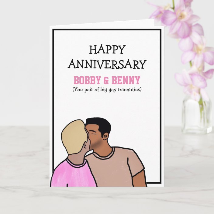 Big Gay Romance Anniversary Card 5064