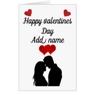 Big Giant personalised Valentine’s Day card