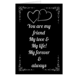 Big Giant stylish modern will you marry me card