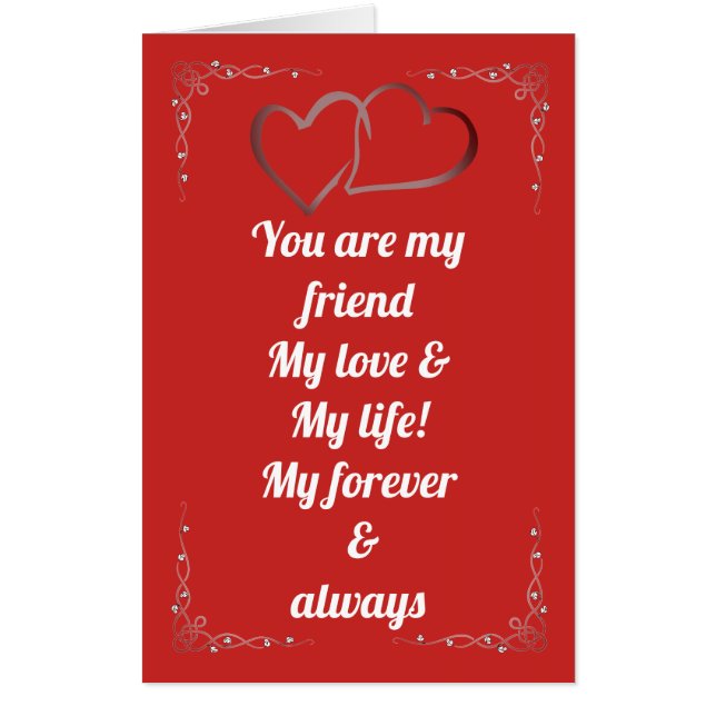Big Giant stylish modern will you marry me card (Front)