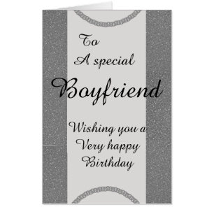 Big Giant stylish special boyfriend birthday card