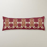 Big Gingerbread Boys Pillow
