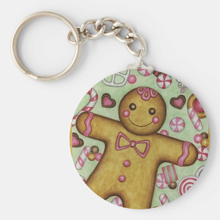 Big Gingerbread Keychain