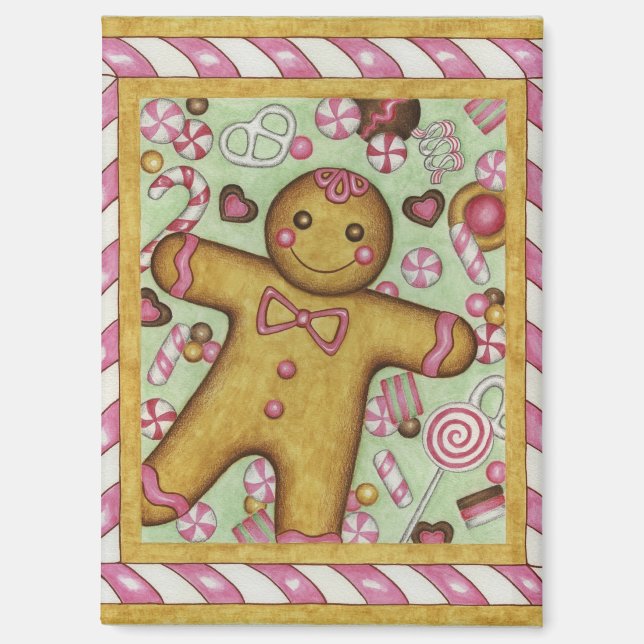 Big Gingerbread Magnet (Front)