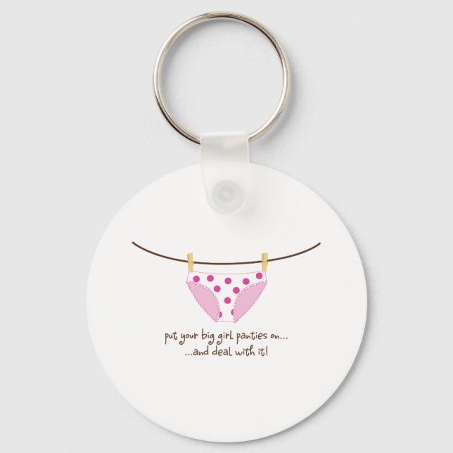 big girl keychain (Front)