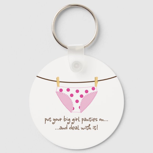 big girl keychain (Front)