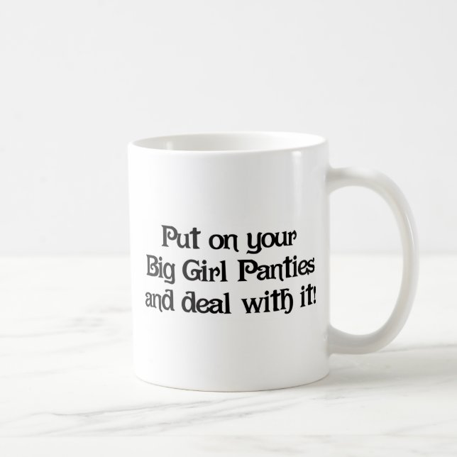 Big Girl Panties Coffee Mug (Right)