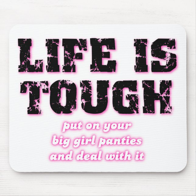 Big Girl Panties Funny Mousepad (Front)