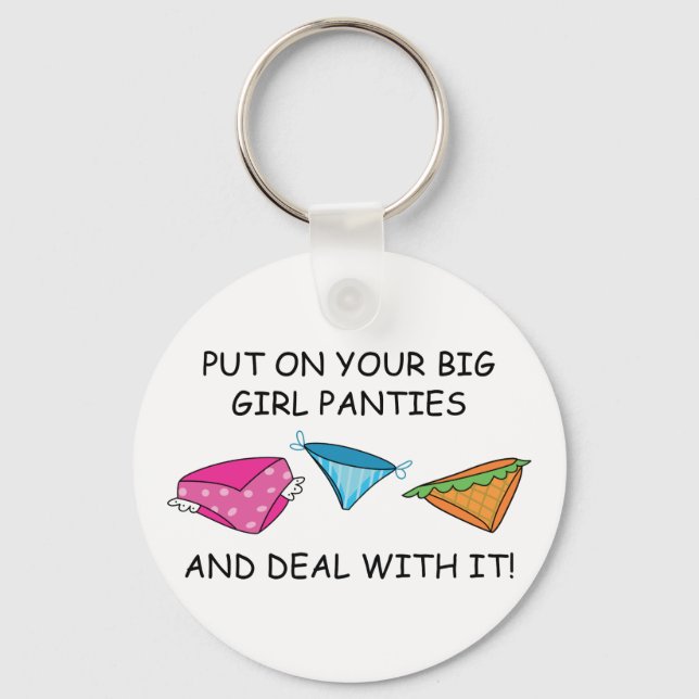 Big Girl Panties Keychain (Front)