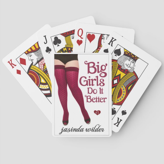 Big Girls Do It Better cards (Back)