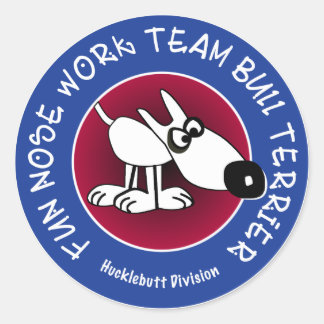 Big glossy sticker for Hucklebutt Division