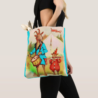 big goat little goat musicians tote bag