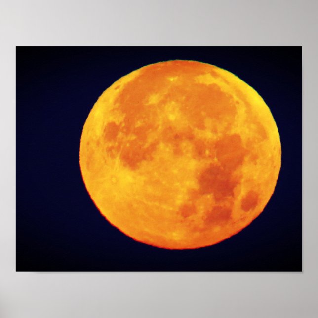 Big Golden Moon Poster (Front)