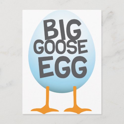 Big Goose Egg Games Postcard