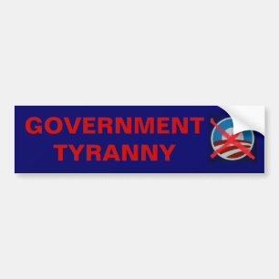 Big Government killed the US Constitution! Bumper Sticker