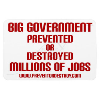 Big Government Prevent or Destroy Millions Magnet