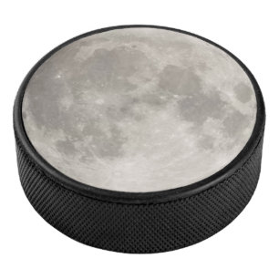 Big gray moon Puck