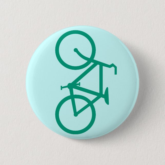 Big Green Bicycle Button (Front)