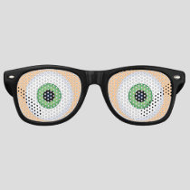 Big Green Eyeballs Retro Sunglasses