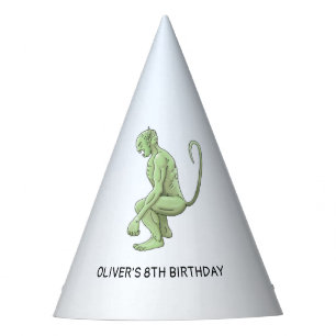 Big Green Goblin Party Hat
