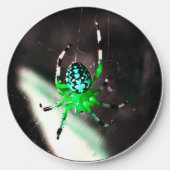 Big Green Orb Spider Wireless Charger (Front)