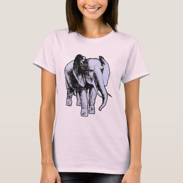 Big Grey Elephant T-Shirt (Front)