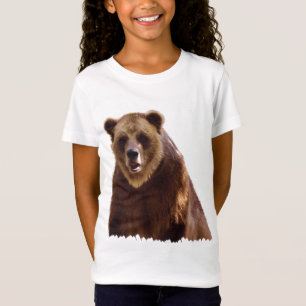 Big Grizzly Bear Wildlife Art Gift T-Shirt