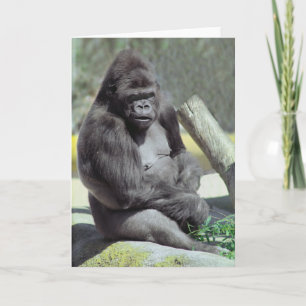 Big Gunns Gorilla Note Card