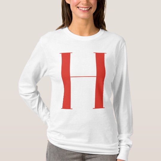 Big H: Jeanne Moderno Lettres T-Shirt