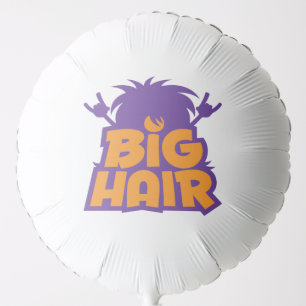 Big Hair Band Logo Balloon