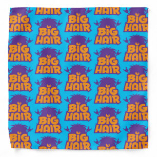 Big Hair Band Logo Pattern Bandana