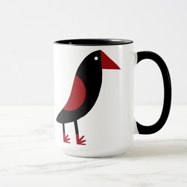 Big Happy Bird Mug (Right)