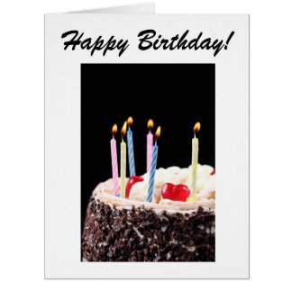 Happy Birthday Large Greeting Cards | Zazzle