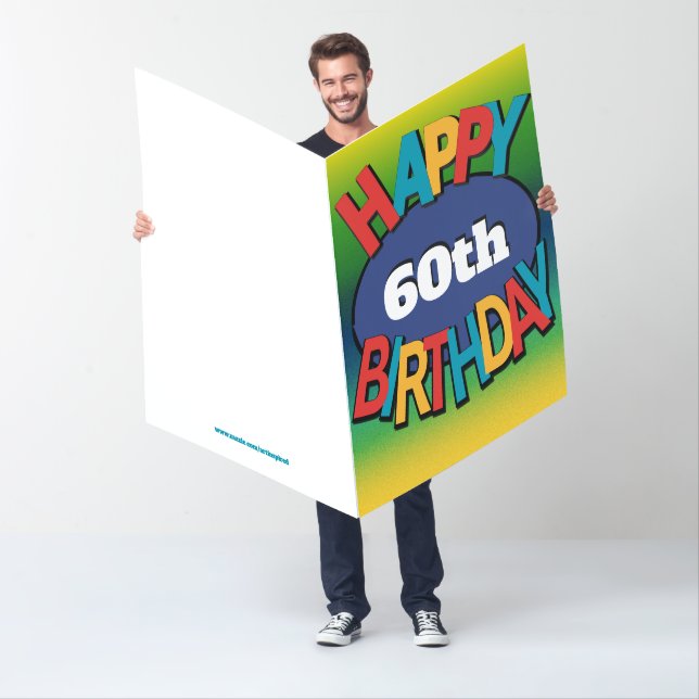 Big Happy Birthday Card Special Event (In Situ)