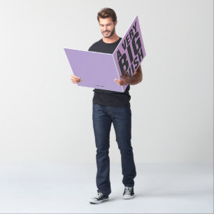 BIG HAPPY BIRTHDAY OVERSIZED GIANT CARD