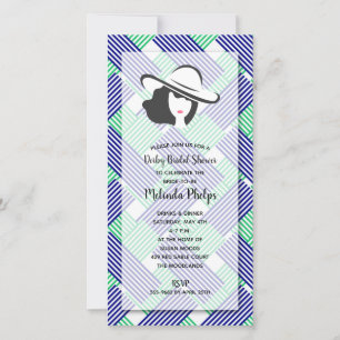 Big Hat Derby Bridal Shower Invitations