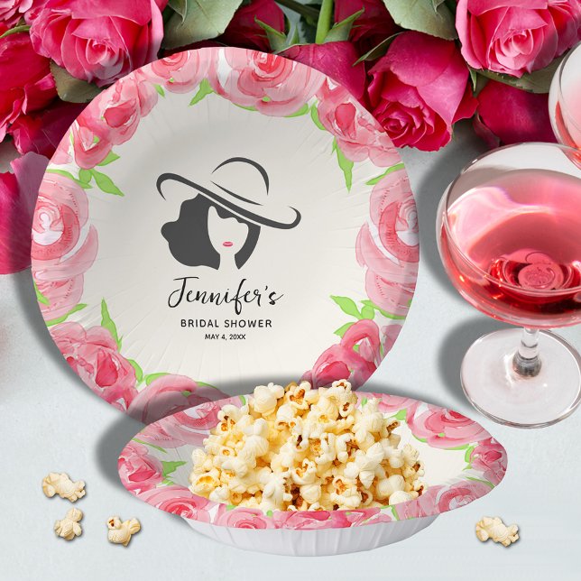 Big Hat Derby Bridal Shower Paper Bowls (Creator Uploaded)